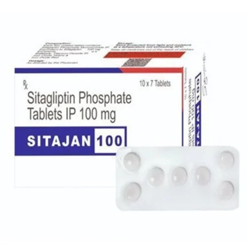 100 mg SITAJAN 100 Sitagliptin Phosphate IP Tablets
