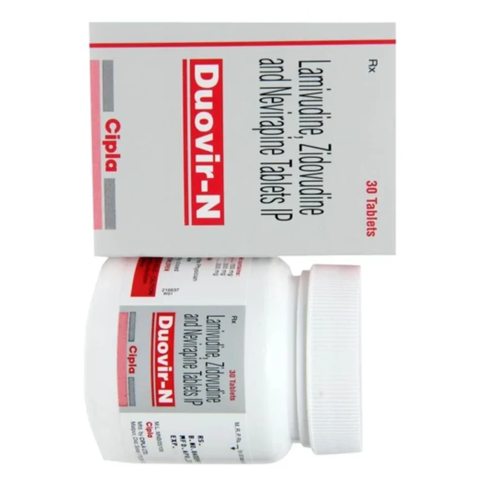 Duovir-N Lamivudine, Zidovudine and Nevirapine IP Tablets