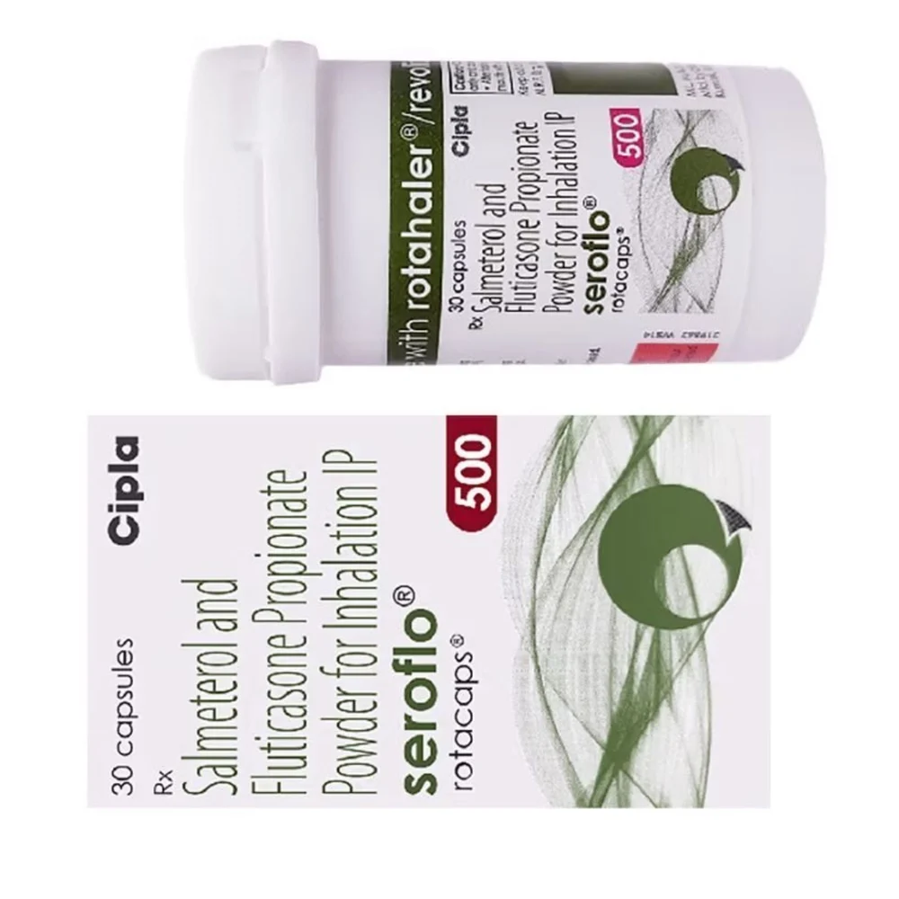 500 mcg Seroflo Salmeterol and Fluticasone Propionate Powder for IP Inhalation