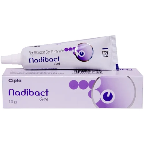 1% w/w nadibact Nadifloxacin IP Gel