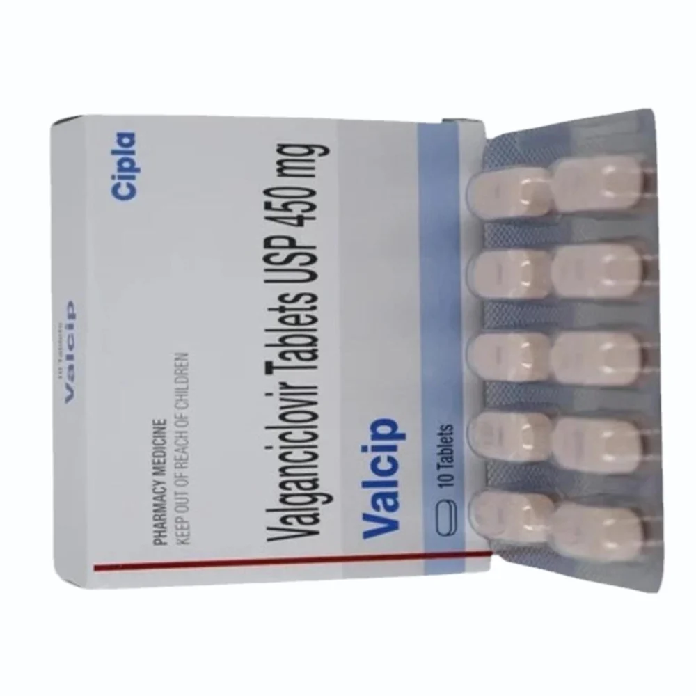 450 mg Valcip Valganciclovir USP Tablets