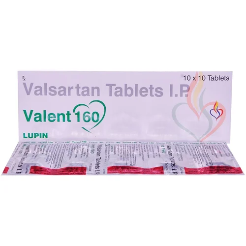 160 mg Valent 160 Valsartan I.P. Tablets