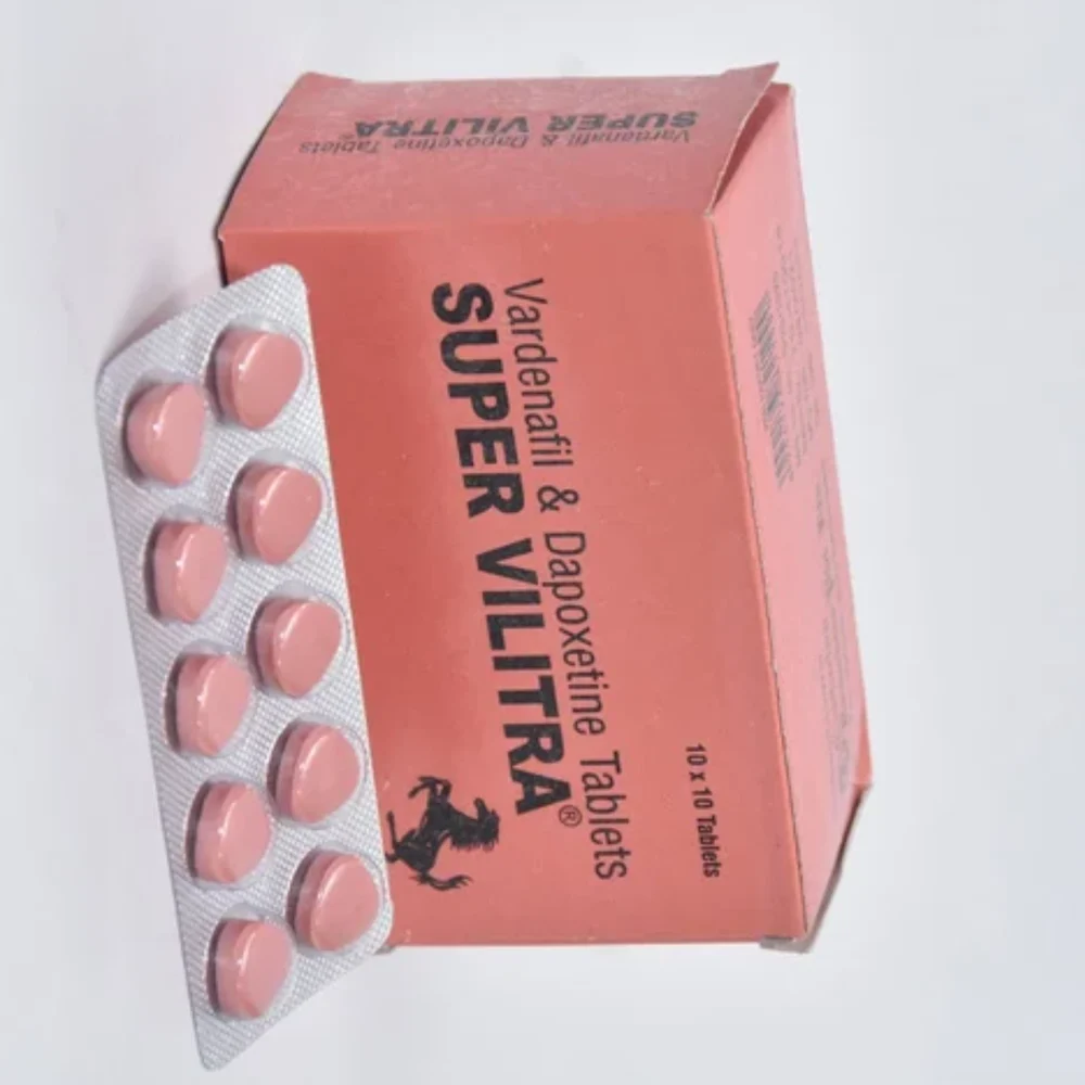 SUPER VILITRA Vardenafil & Dapoxetine Tablets