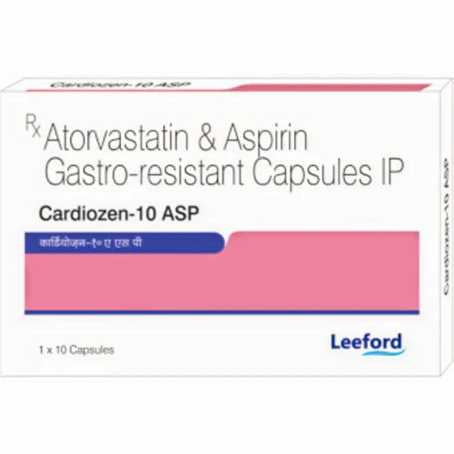 Cardiozen-10 ASP Atorvastatin & Aspirin Gastro-resistant IP Capsules