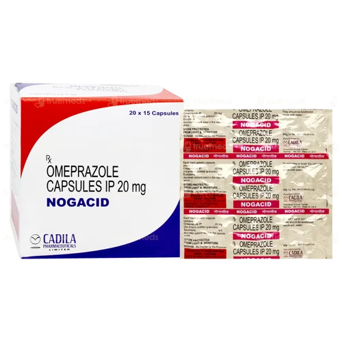 20 mg NOGACID OMEPRAZOLE IP CAPSULES