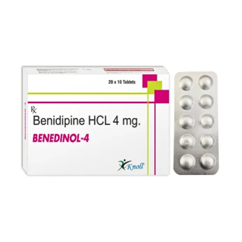 4 mg BENEDINOL-4 Benidipine HCL Tablets