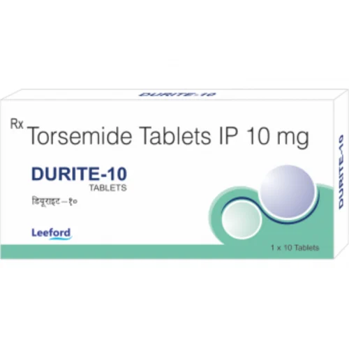10 mg DURITE-10 Torsemide IP Tablets