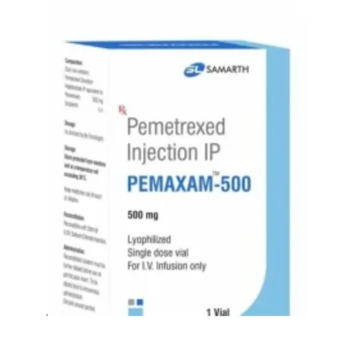 500 mg PEMAXAM-500 Pemetrexed IP Injection