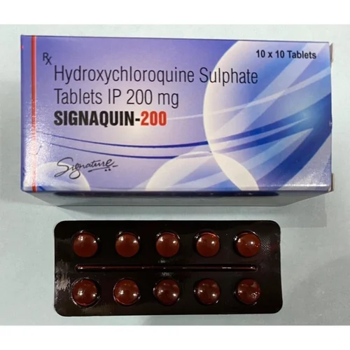 200 mg SIGNAQUIN-200 Hydrochloroquine Sulphate IP Tablets