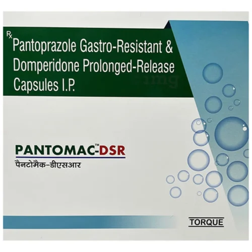 PANTOMAC-DSR Pantoprazole Gastro-Resistant & Domperidone Prolonged-Release I.P. Capsules