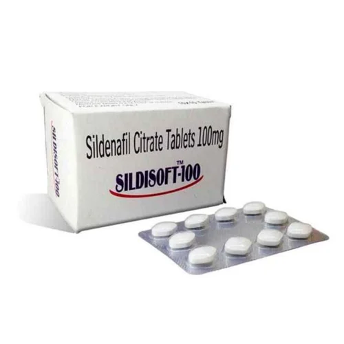 100 mg SILDISOFT-100 Sildenafil Citrate Tablets