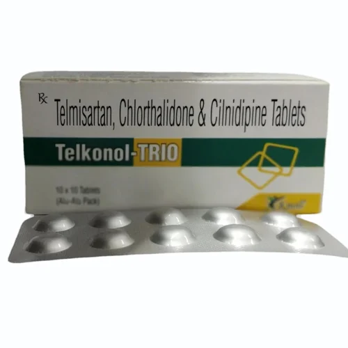 Telkonol-TRIO Telmisartan, Chlorthalidone & Cilndipine Tablets