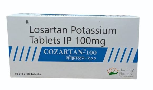 100 mg COZARTAN-100 LOSARTAN POTASSIUM IP TABLETS