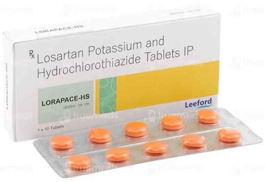 LORAPACE-HS Losartan Potassium and Hydrochlorothiazide IP Tablets