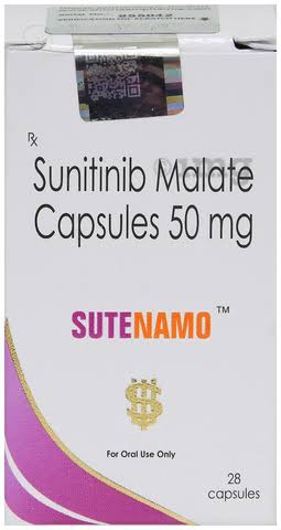 SUNITINIB MALATE 50MG CAPSULES