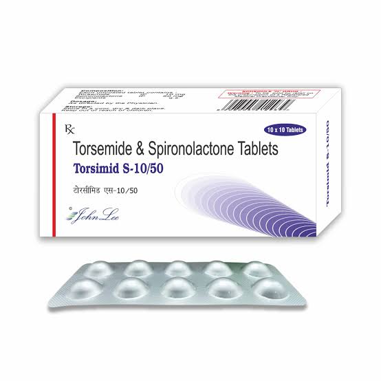 Torsimid S-10/50 Torsemide & Spironolactone Tablets