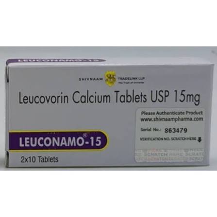 LEUCOVOR 15 MG TAB