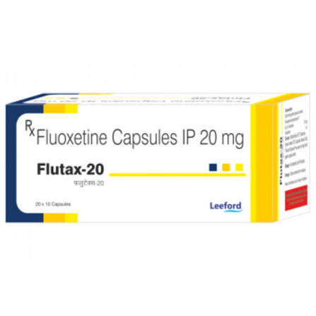 20 mg Flutax-20 Fluoxetine IP Capsules