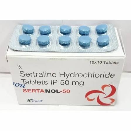 50 mg SERTANOL-50 Sertraline Hydrochloride BP Tablets