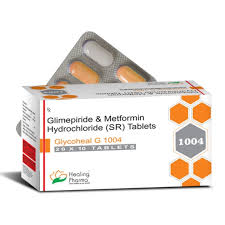 Glycoheal G 1004 Glimepiride & Metformin Hydrochloride (SR) Tablets