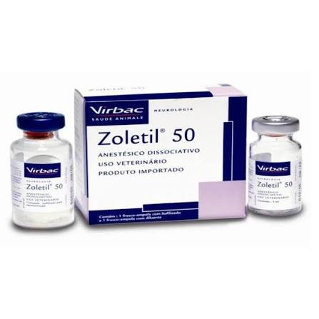 ZOLETIL 50 INJ.VET. 1'S