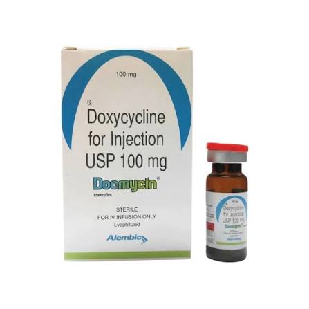DOCMYCIN INJ 100MG.PET. 10ML