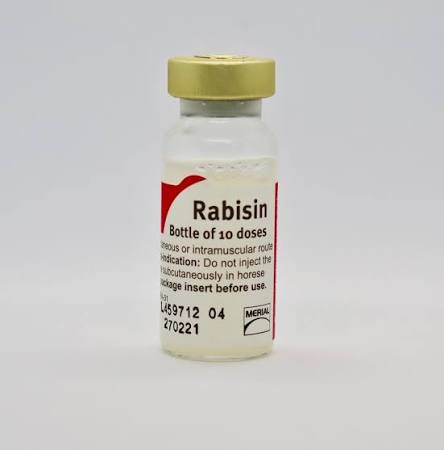 RABISIN INJ.VET. 10ML