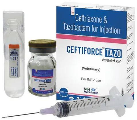CEFTIFORCE-TAZO INJ.PET. 562.5MG