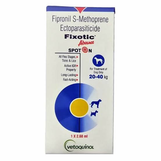 FIXOTIC ADVANCE 20-40KG VET. 2.68ML