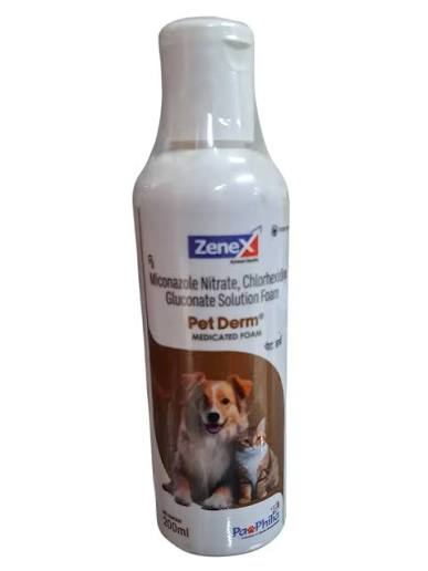PET DERM FOAM SHAMPOO VET. 200ML