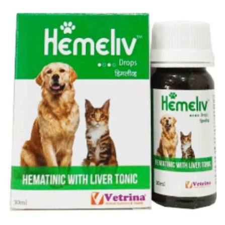 HEMELIV DROPS VET 30 ML