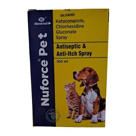 NUFORCE PET SPRAY VET. 100ML