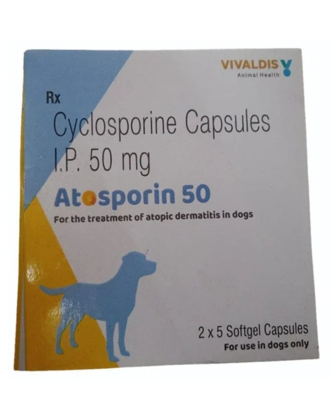 ATOSPORIN 50MG CAP.VET. 5'S
