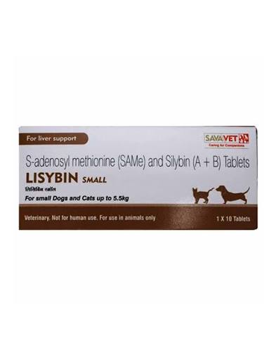 LISYBIN SMALL TAB.VET 10'S