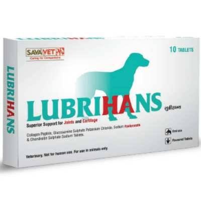 LUBRIHANS TABLETS VET. 10'S