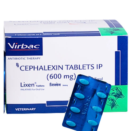 LIXEN 600MG PALATABS VET. 7'S