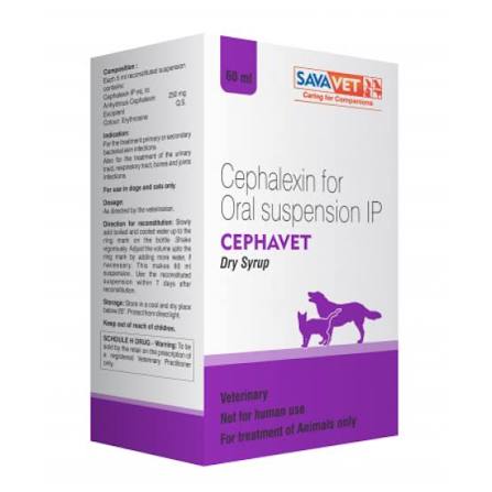 CEPHAVET DRY SYRUP VET. 60ML