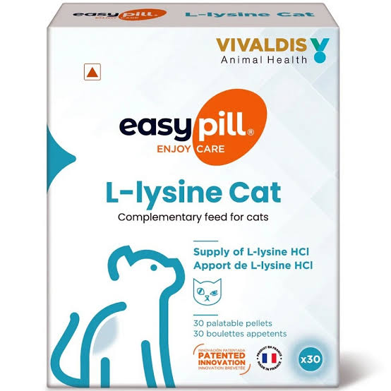 EASYPILL L LYSINE 60GM 30PELLETS
