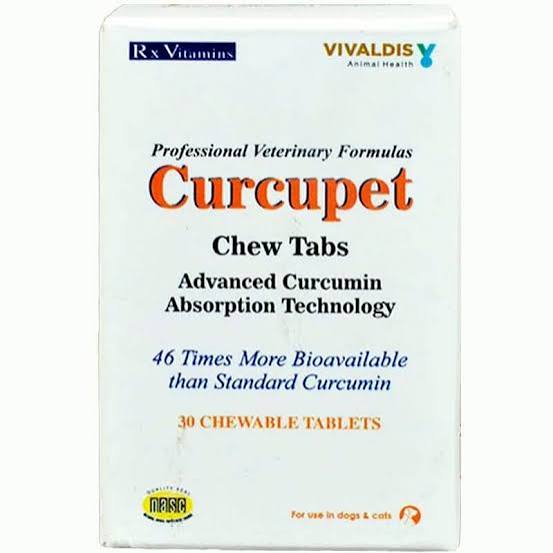 CURCUPET CHEW TAB.VET. 10'S