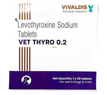 VET THYRO 0.2MG TAB.VET. 30'S