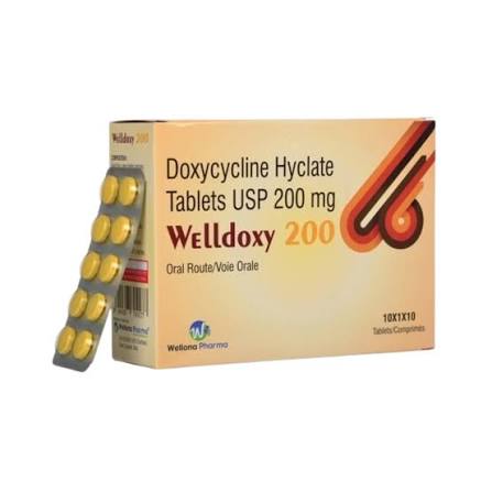 WELLDOXY 200MG TAB. 10'S